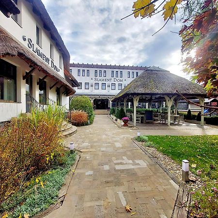 Hotel Slameny Dom & Spa Malá Ida Dış mekan fotoğraf