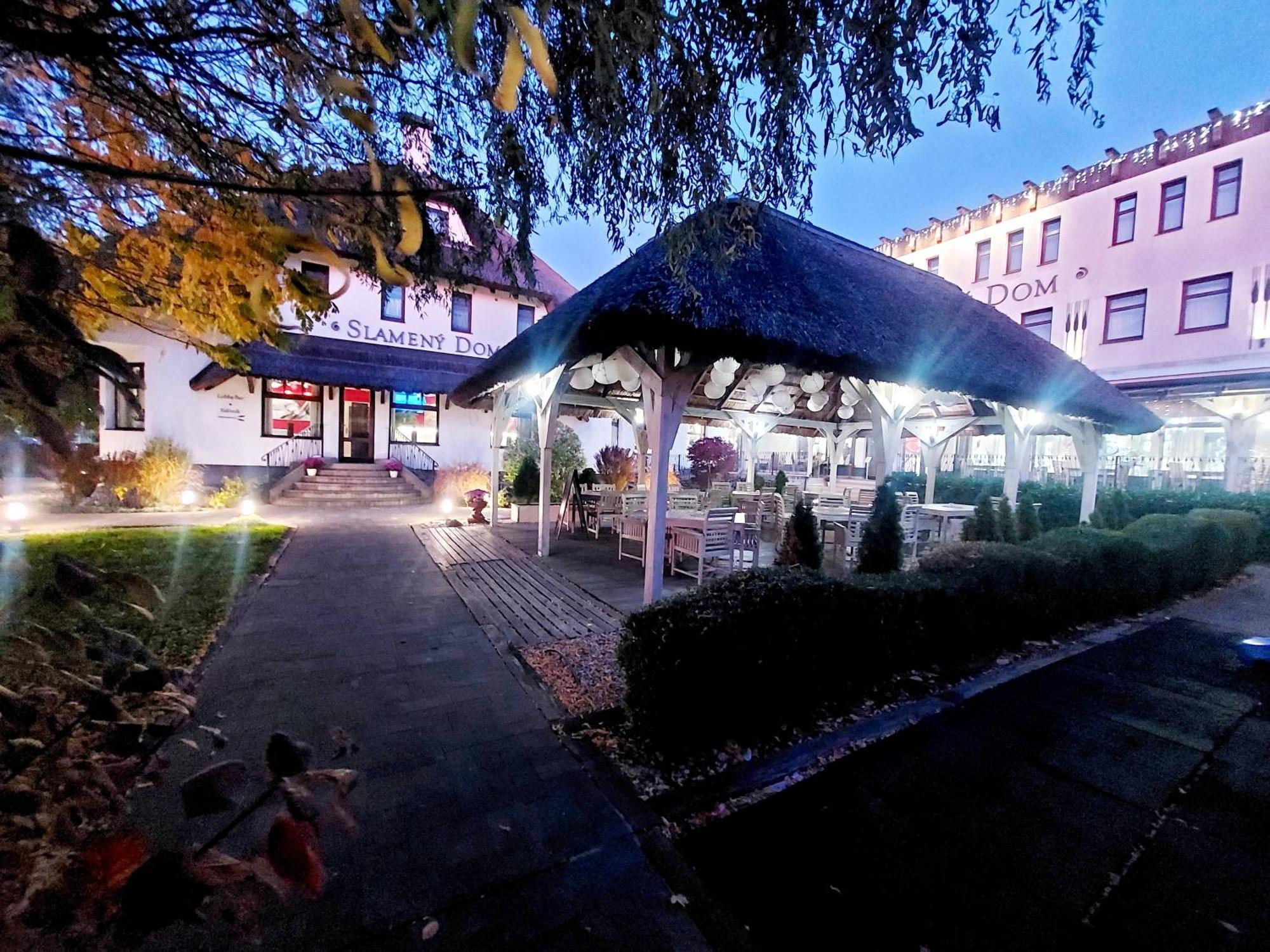 Hotel Slameny Dom & Spa Malá Ida Dış mekan fotoğraf