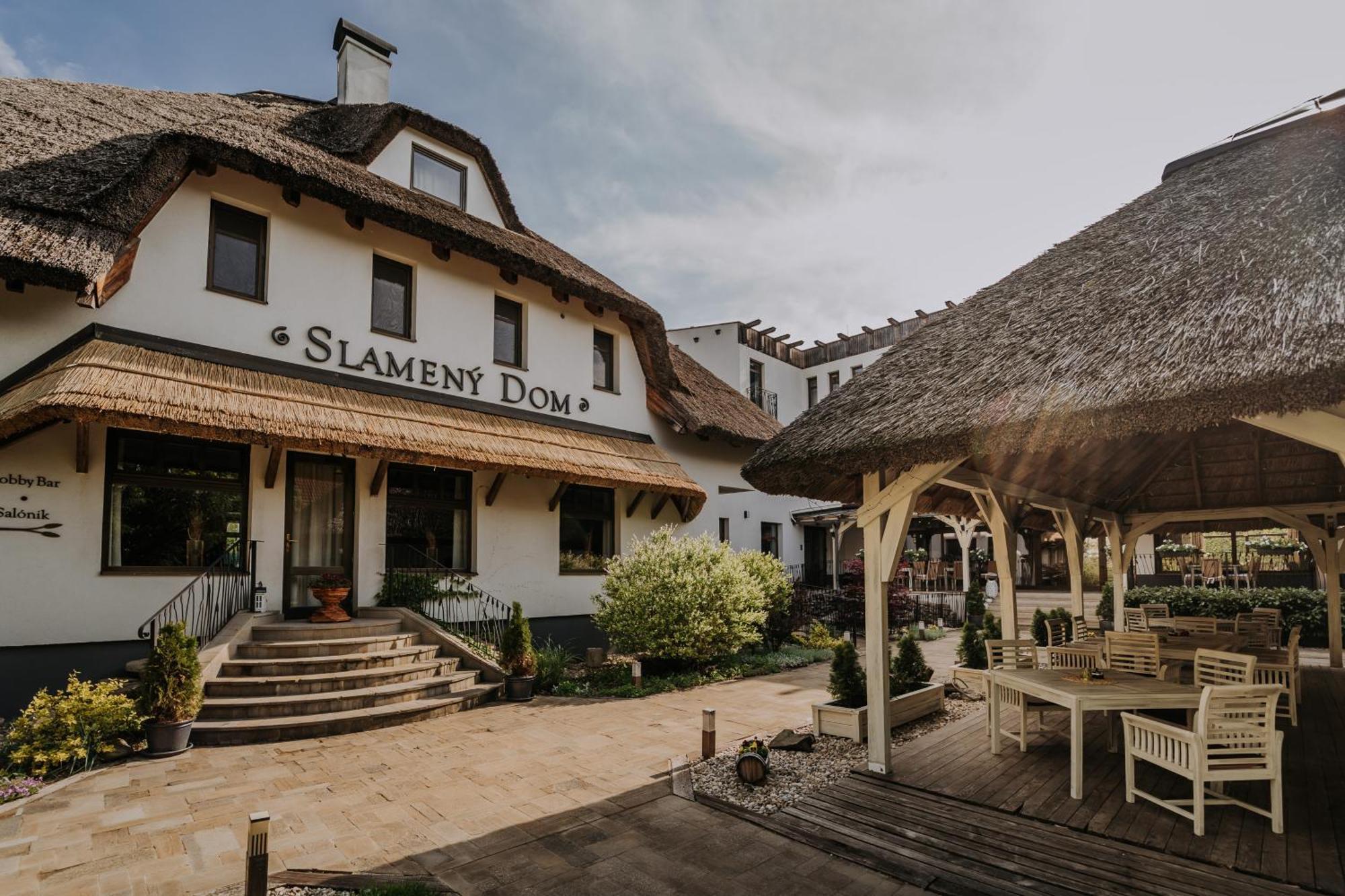Hotel Slameny Dom & Spa Malá Ida Dış mekan fotoğraf